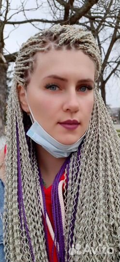 Плетение афрокосичек