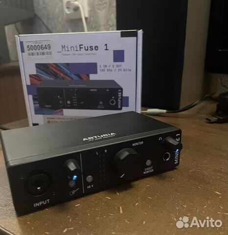 Звуковая карта Arturia Minifuse 1 купить в Москве | Электроника | Авито