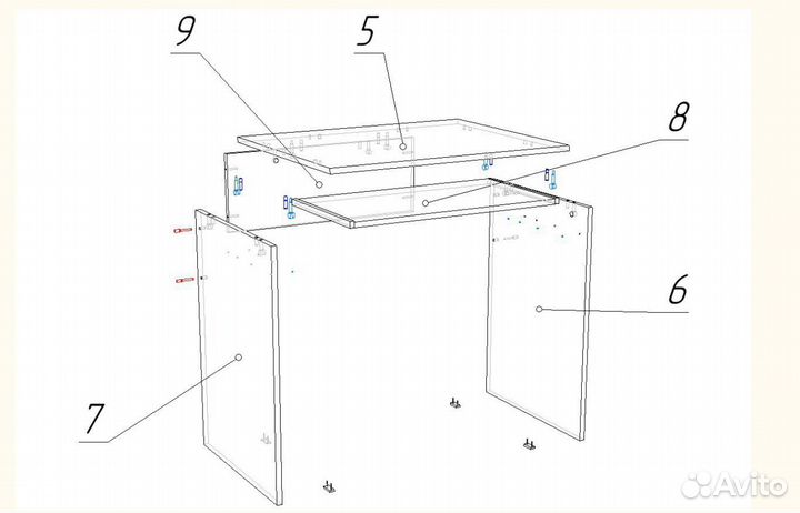 Компьютерный стол