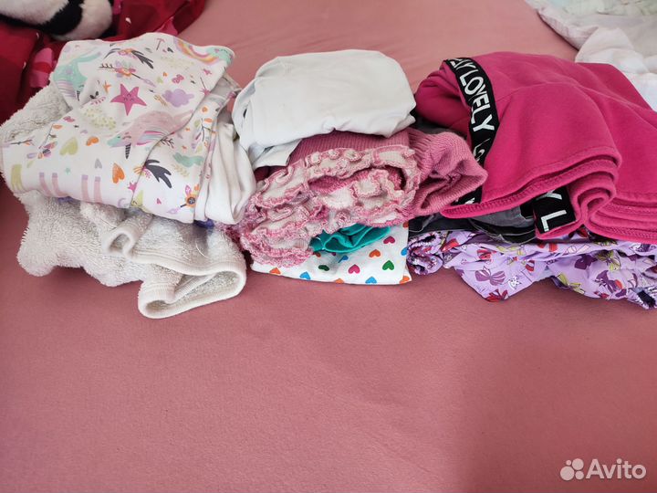 Вещи на девочку пакетом 86-98