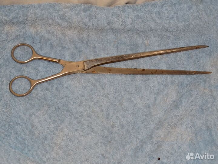 Ножницы старинные портняжные длинные