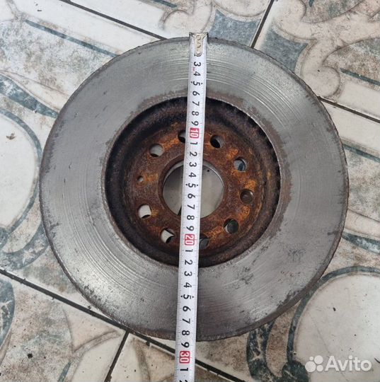 Тормозной диск Skoda Octavia A5