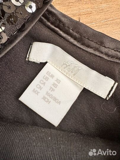 H&M топ паетки