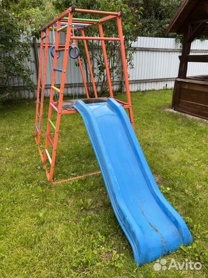 Спортивный комплекс детский для дачи Пионер