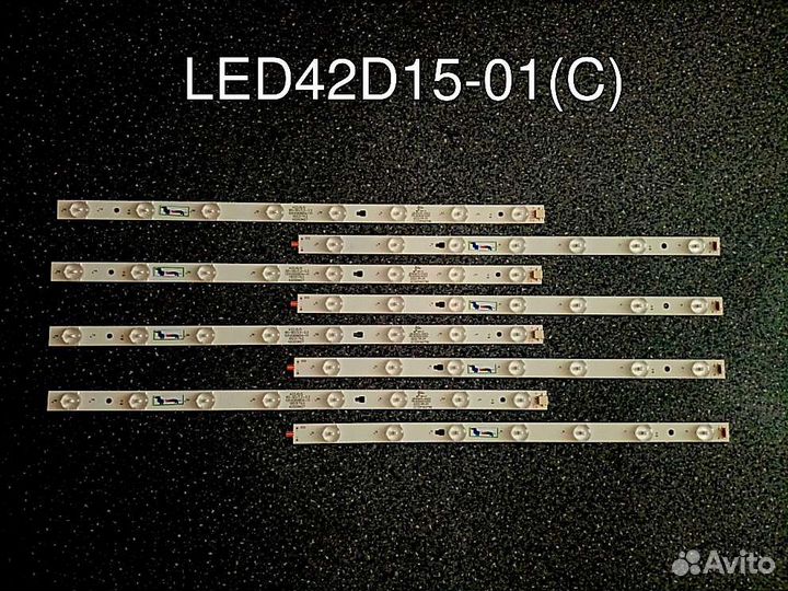 Новая Led подсветка led42d15-01(C) PN:3034201520V