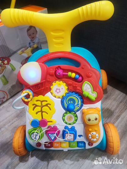 Ходунки каталка 3 в 1