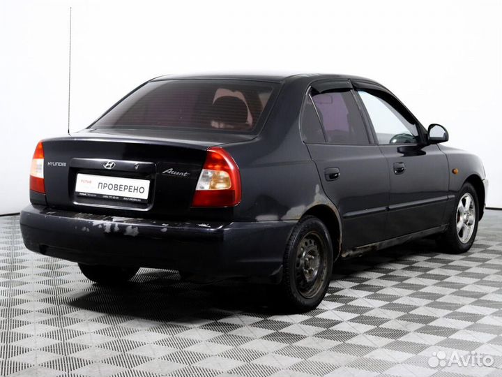 Hyundai Accent 1.5 МТ, 2008, 415 103 км