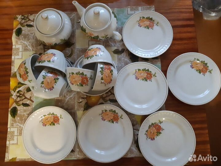Сервиз чайный СССР