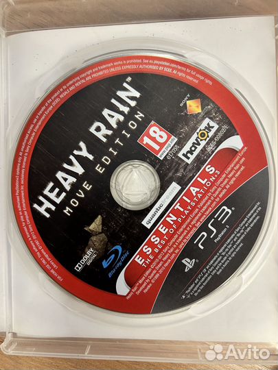 Heavy Rain диск для PS3 б/у