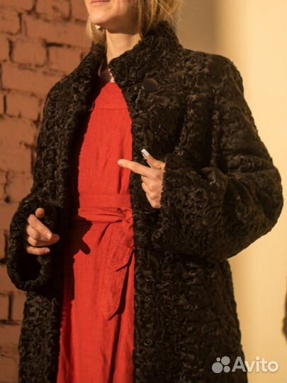 Шуба каракуль 46-48