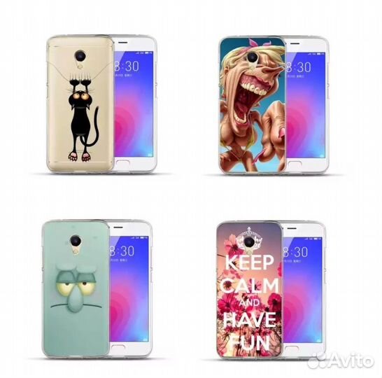 Чехлы на Meizu m6 note