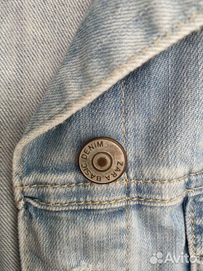 Джинсовая куртка zara