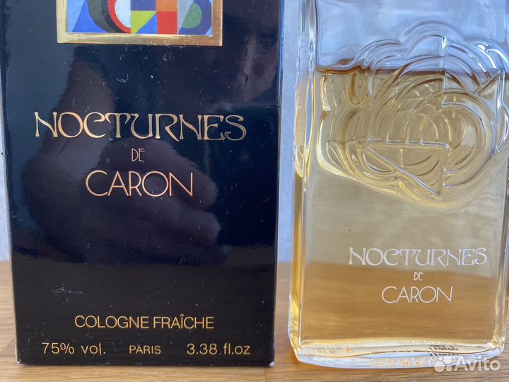 Nocturnes de Caron 100мл cologne fraiche Винтаж