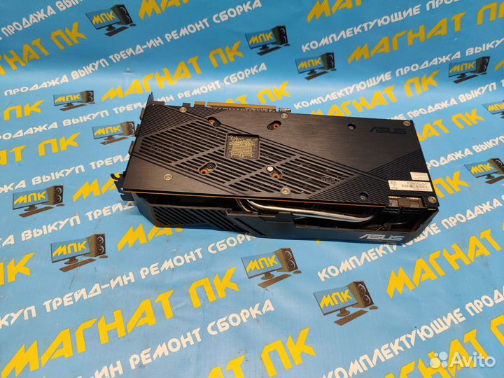 Видеокарта asus AMD Radeon RX5700 dual EVO OC