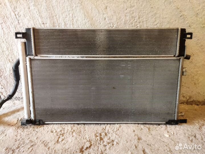 Радиатор кондиционера Тойота Рав 4 XA-50 гибрид