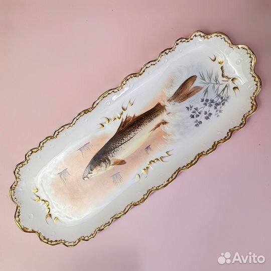 Сервиз (рыбный) Limoges. France