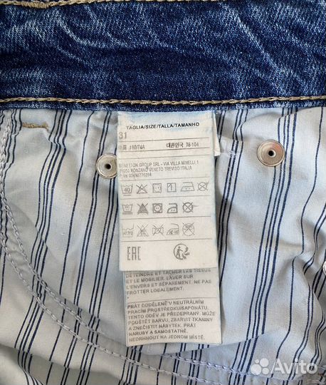 Джинсы Benetton