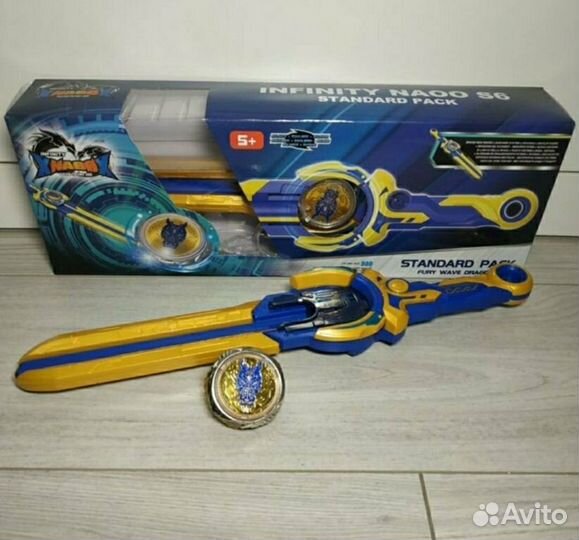 Меч Инфинити Надо волчок светящийся Эпик Лончер