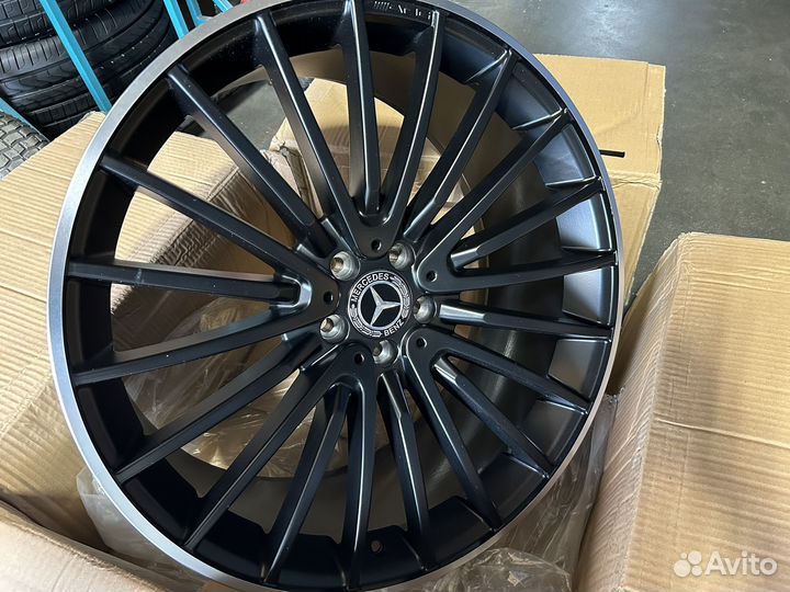 Шины и диски в сборе зима mercedes GLS X167 R22