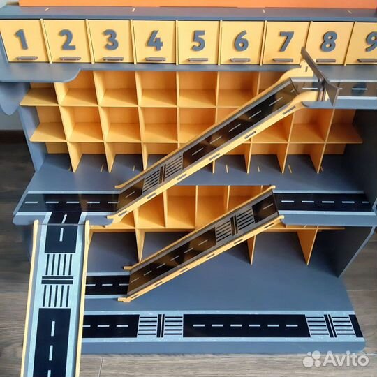 Детский гараж Парковка для машинок Hot Wheels