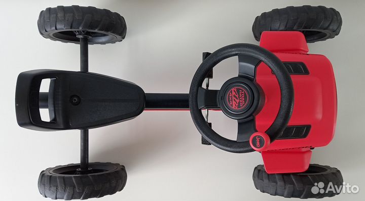 Веломобиль Berg Jeep Buzzy Rubicon красный