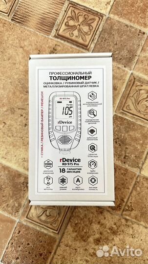 Толщиномер лкп rDevice RD-997 oled Новый