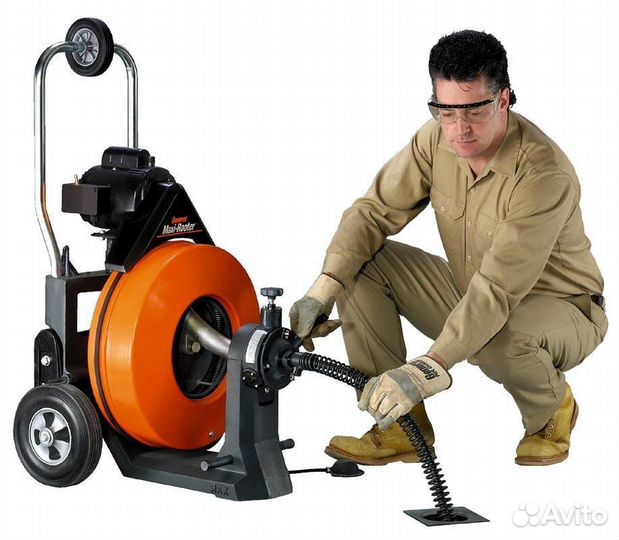 Прочистка засоров канализации