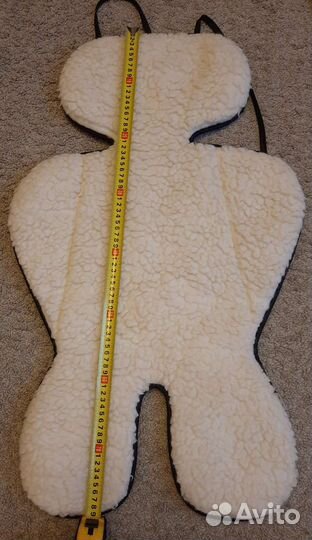 Матрас из овчины в коляску