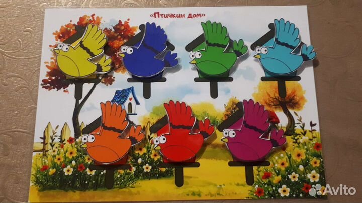 Развивающие игры на липучках