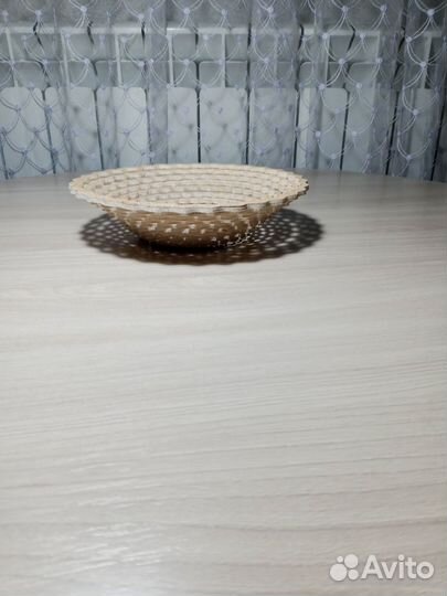 Вазочка из дерева (самодельная)