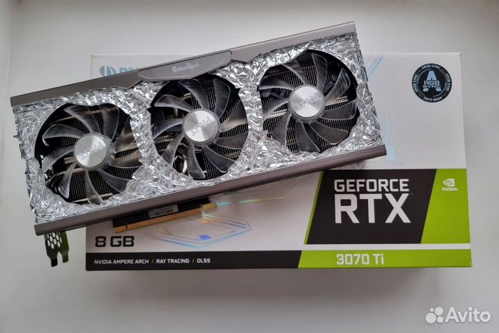 Nvidia RTX 3070 Ti гарантия чек днс