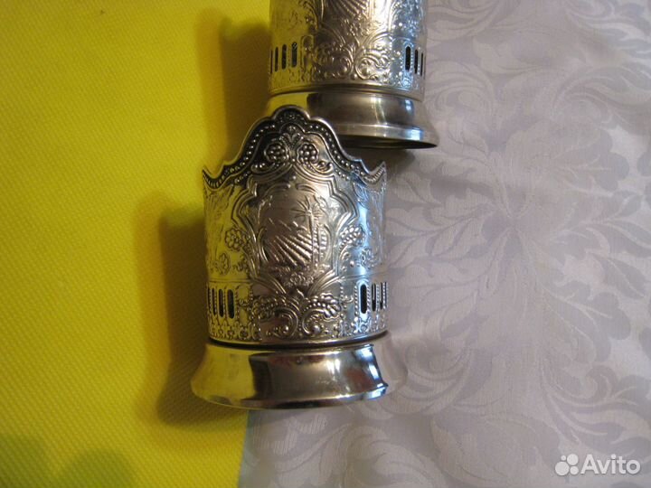 Подстаканник мельхиоровый СССР