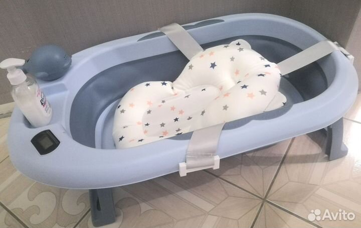 Ванна для новорожденных складная