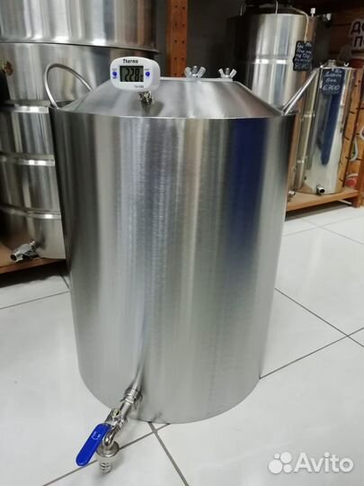 Перегонный бак, куб, котёл (32л) нержавеющая сталь