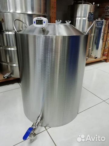 Перегонный бак, куб, котёл (32л) нержавеющая сталь
