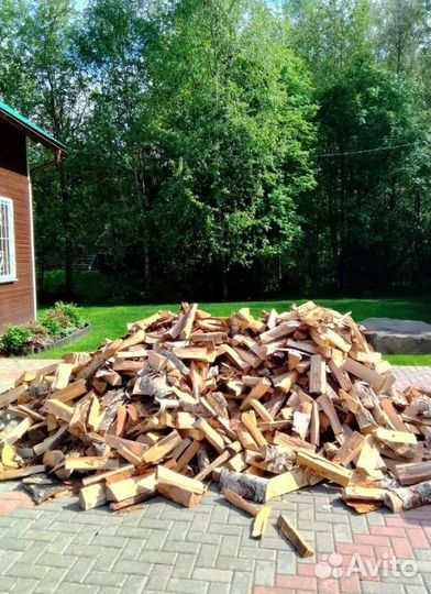 Дрова Береза с доставкой в Выборге