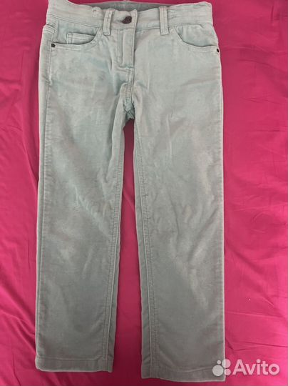 Брюки бархатные