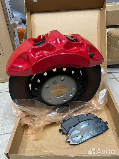 Передние тормоза RS4 B9/RS5 375mm