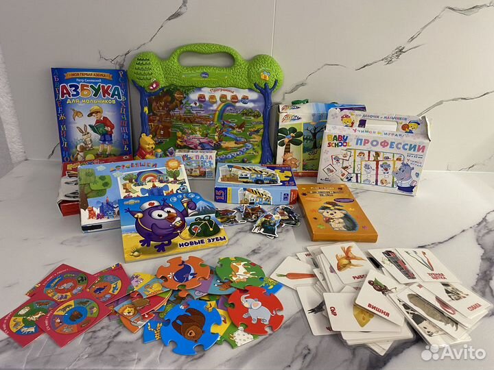 Настольные игры, развивающие игры