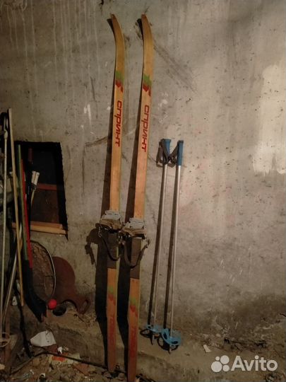 Лыжи подростковые