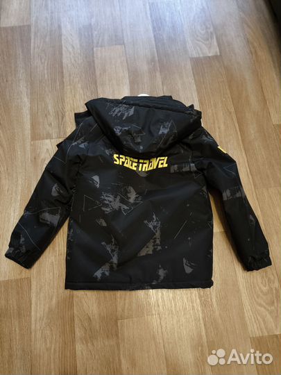 Ветровка утепленная для мальчика 140