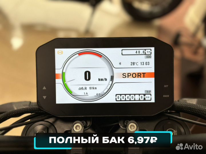 Электромотоцикл Alrendo TS Bravo