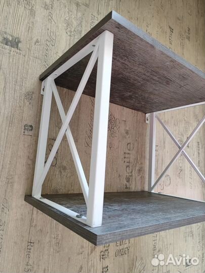 Полка настенная 1 ярус Лофт