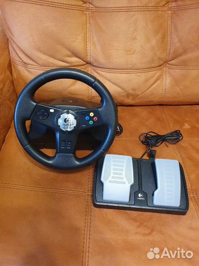 Руль Logitech для Xbox Original