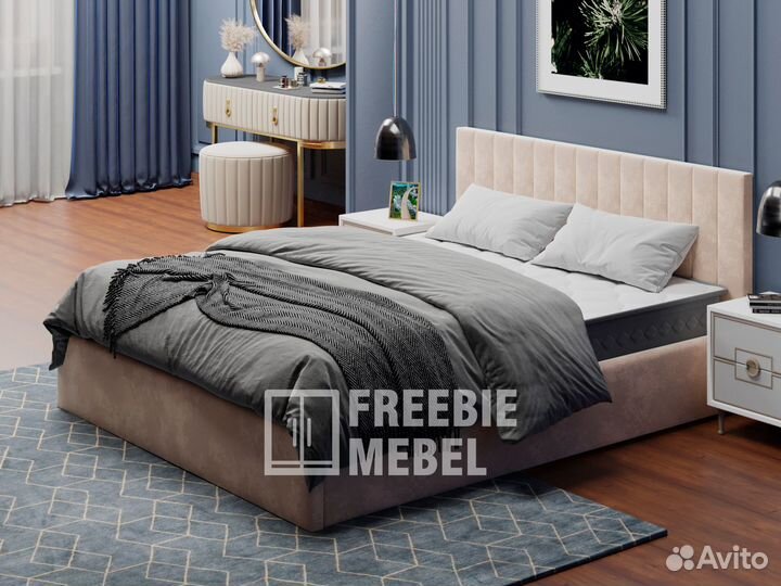 Кровать двуспальная 160*200 с матрасом