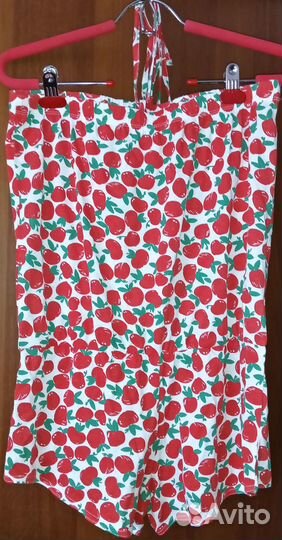 Комбинизон женский летний без плечиков, новый