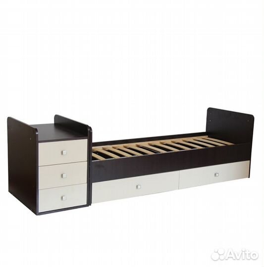 Детская кроватка с маятником трансформер 7 в 1