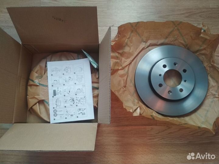 Диски тормозные передние для Honda Jazz / Fit