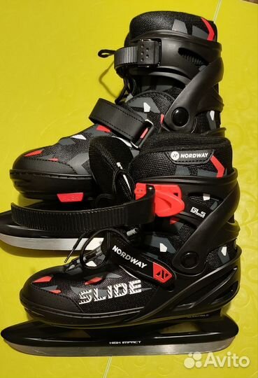 Коньки детские раздвижные 36-41