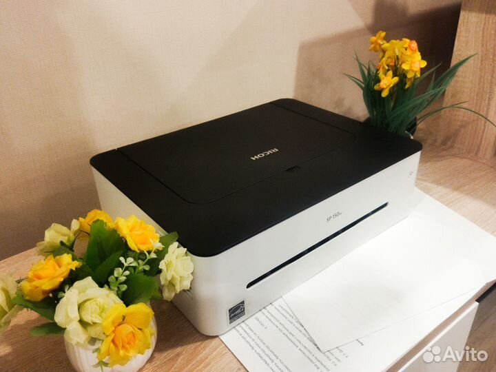 Лазерный чёрно-белый принтер Ricoh SP 150W